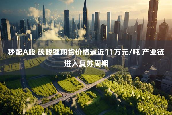 秒配A股 碳酸锂期货价格逼近11万元/吨 产业链进入复苏周期